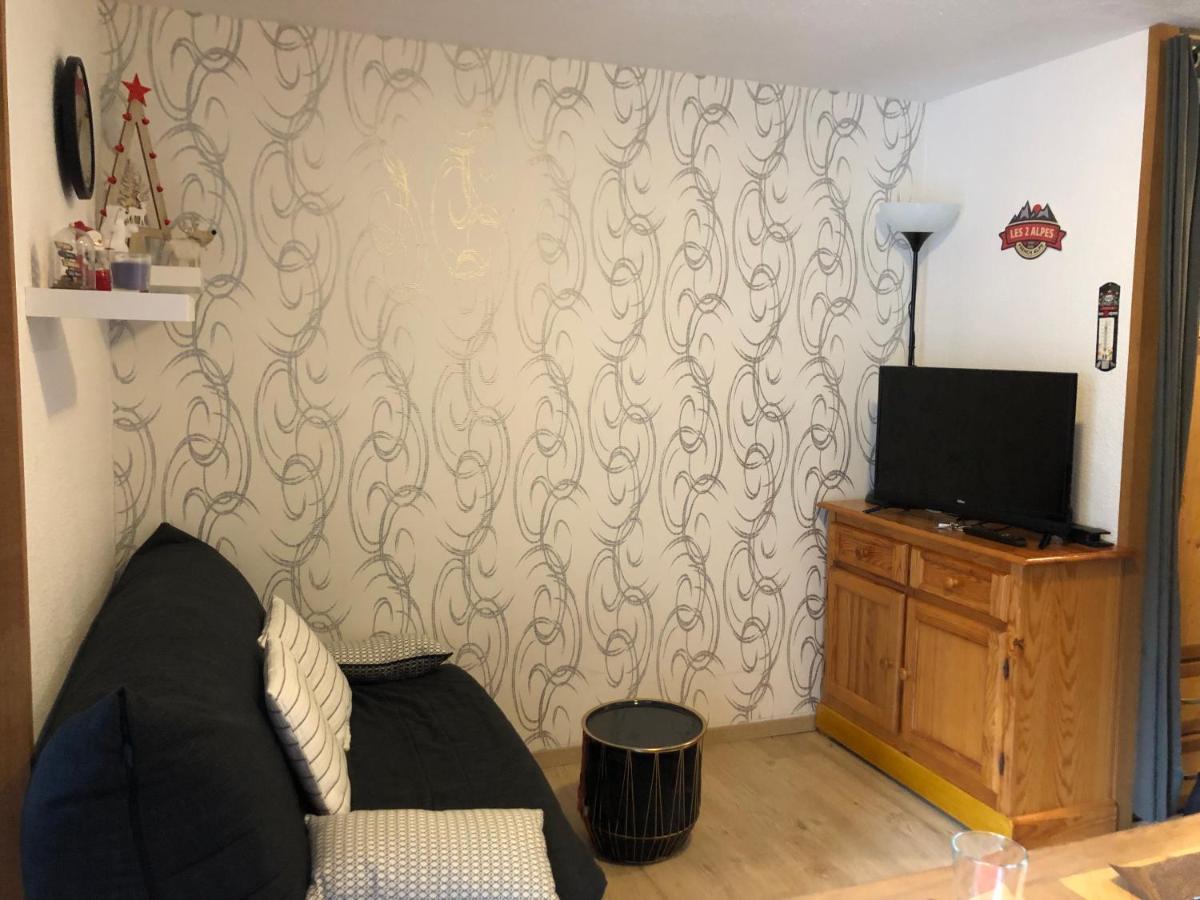 Petit Appartement Labellise Les 2 Alpes Residence Arc En Ciel Telesiege Petite Aiguille Les Deux Alpes Dış mekan fotoğraf